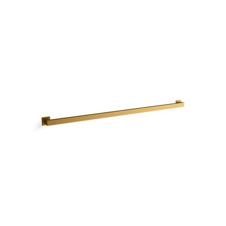 KOHLER Metal, Grab Bar, Vibrant Brushed Modern Brass 23297-2MB